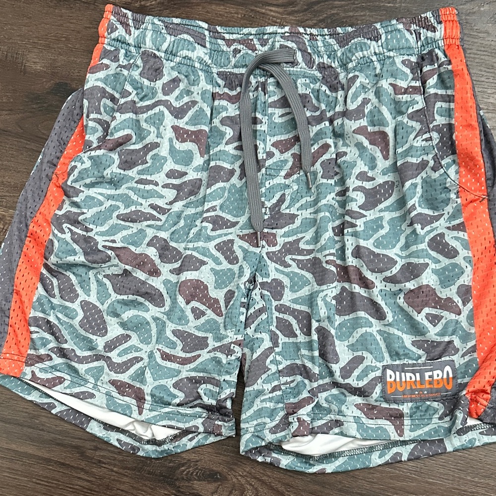 Burlebo Retro Duck Camo Shorts